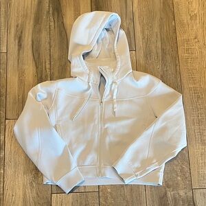Lululemon Light Gray/Blue Zip-Up Jacket